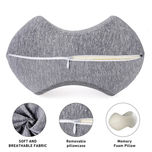 OLIVÉ REST™ - Olive-Shaped Memory Foam Leg Pillow